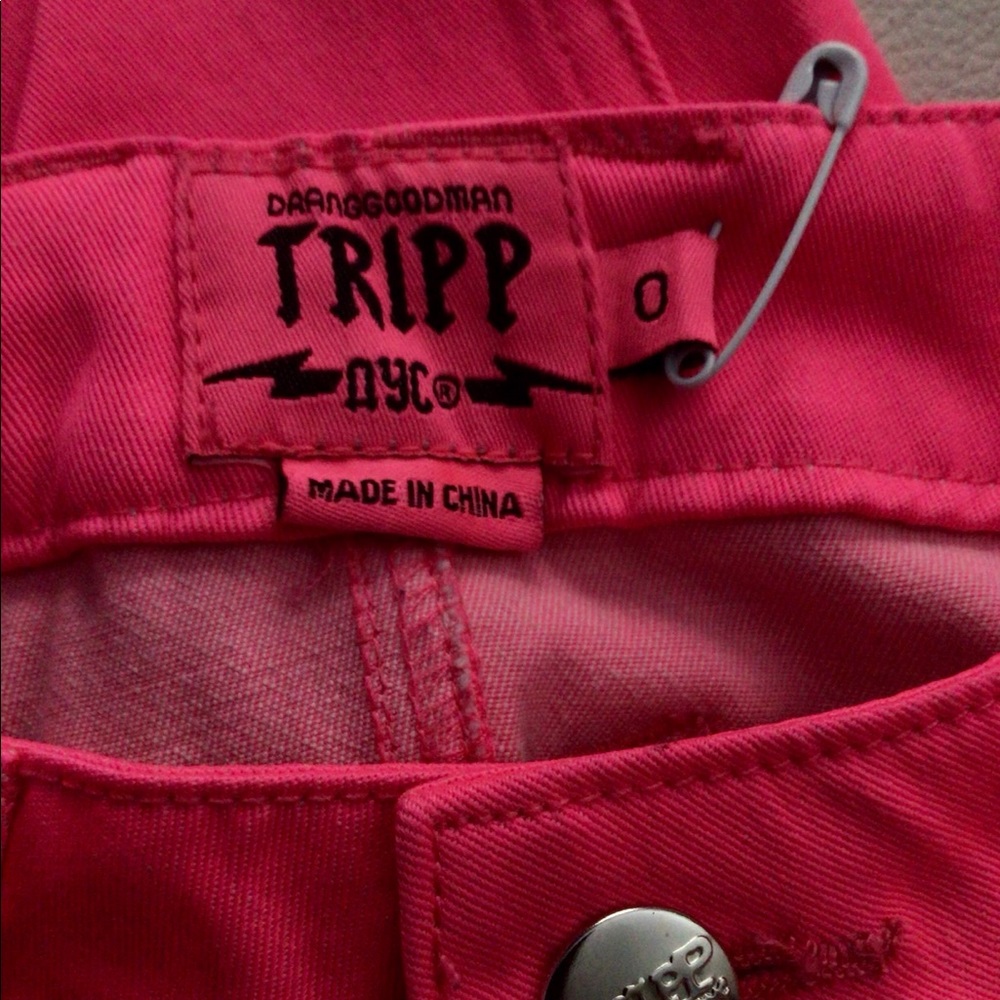 🥀TRIPP neon jeans super stretch unexpected color, goth, punk, emo, unisex - Picture 5 of 16